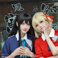 「リコリス・リコイル」井ノ上たきな：Uan_逆（Weibo：@-Uan_逆）、錦木千束：不緑酱Midori（Weio：@不绿酱Midori）