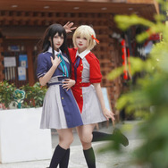 「リコリス・リコイル」井ノ上たきな：Uan_逆（Weibo：@-Uan_逆）、錦木千束：不緑酱Midori（Weio：@不绿酱Midori）