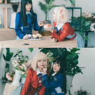 「リコリス・リコイル」井ノ上たきな：他山攻玉（Weibo：@_他山攻玉_）、錦木千束：矢量魚（Weio：@-矢量鱼-）