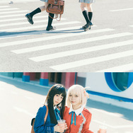 「リコリス・リコイル」井ノ上たきな：他山攻玉（Weibo：@_他山攻玉_）、錦木千束：矢量魚（Weio：@-矢量鱼-）