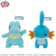 『ポケモン』涼し気なワニノコやミズゴロウのぬいぐるみがプライズに登場！抱きしめやすいサイズのマクノシタもカワイイ