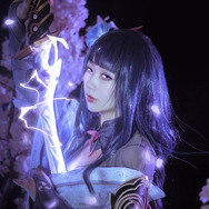 雷電将軍『原神』／诗发发（Weibo：诗发发）