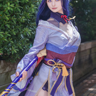 雷電将軍『原神』／星乃みくる（X：@MIKURU_cos_）