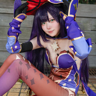 モナ『原神』／黒栄（X：@kuroe_kani）