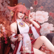 八重神子『原神』／花栗鼠鼠（Weibo：-花栗鼠鼠-）