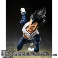 ドラゴンボールZ」より、旧戦闘服の「ベジータ」がアクション