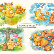 『ポケモン』パモの“群れ”にフォーカスした「PAMO NO MURE」発売決定！パモットやパーモットなどのグッズが多数発表