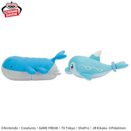 『ポケモン』ウインクするラプラスが可愛い…！ヒトデマンなど、夏にピッタリなみずタイプのもふもふぬいぐるみがプライズ景品に