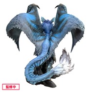 『モンハン』夫婦で並べて飾りたい!「炎妃龍 ナナ・テスカトリ」が立体化ー美しい青の体色を繊細なタッチで再現、単体でも見応え十分