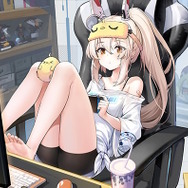『アズレン』×「ナイトプール」が生みだす艶やかさ!際どい水着姿を特大カーテンなどでグッズ化
