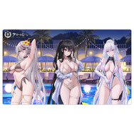 『アズレン』×「ナイトプール」が生みだす艶やかさ!際どい水着姿を特大カーテンなどでグッズ化