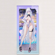 『アズレン』×「ナイトプール」が生みだす艶やかさ!際どい水着姿を特大カーテンなどでグッズ化