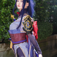 雷電将軍『原神』／星乃みくる（X：@MIKURU_cos_）