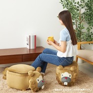 定番の中古商品 ポケモン』オスとメスで違うしっぽの形に注目！「ビッパ」の ぬいぐるみ