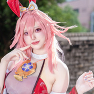 八重神子『原神』／ねこあし。（X：@nekoasi_cos）