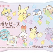 ピカチュウやジラーチがほっこり可愛い!「ポケピース」のシール付きウエハースチョコ第2弾が発売―絵柄は全24種類