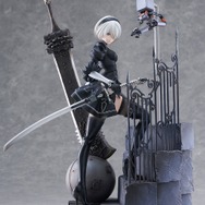 振り向き2Bの表情が美しい!アニメ「ニーア オートマタ」よりフィギュアが登場―遊撃する9Sもかっこいい
