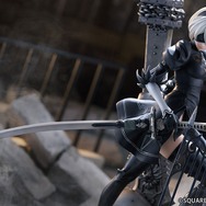 振り向き2Bの表情が美しい!アニメ「ニーア オートマタ」よりフィギュアが登場―遊撃する9Sもかっこいい