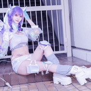 常闇トワ「ホロライブ」／猫又るな（X：@nekoruna_cos）