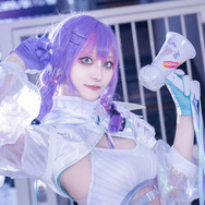 常闇トワ「ホロライブ」／猫又るな（X：@nekoruna_cos）