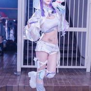 常闇トワ「ホロライブ」／猫又るな（X：@nekoruna_cos）