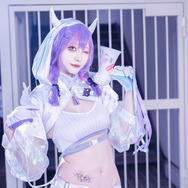 常闇トワ「ホロライブ」／猫又るな（X：@nekoruna_cos）