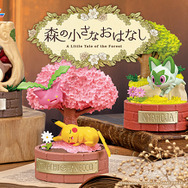 『ポケモン』ピカチュウの寝顔に癒される…！森で気ままに過ごすポケモンたちのインテリアフィギュア全6種がどれも可愛い