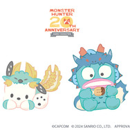 激昂ラージャン×ポムポムプリンに、ミラボレアス×クロミ…!『モンハン』20周年を記念した「サンリオ」コラボの組み合わせが面白い