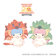 激昂ラージャン×ポムポムプリンに、ミラボレアス×クロミ…!『モンハン』20周年を記念した「サンリオ」コラボの組み合わせが面白い