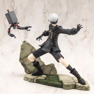 躍動感が素晴らしい!「ニーア オートマタ Ver1.1a」華麗に斬りかかる「2B」と「9S」が共闘ポーズでフィギュア化