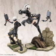 躍動感が素晴らしい!「ニーア オートマタ Ver1.1a」華麗に斬りかかる「2B」と「9S」が共闘ポーズでフィギュア化