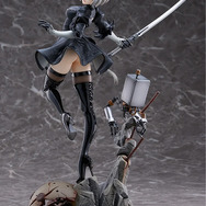 ひらめくスカートの躍動感！アニメ『ニーア オートマタ』より「2B」フィギュアが予約開始―白の契約を構える姿もクール
