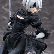 ひらめくスカートの躍動感！アニメ『ニーア オートマタ』より「2B」フィギュアが予約開始―白の契約を構える姿もクール