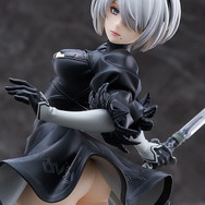ひらめくスカートの躍動感！アニメ『ニーア オートマタ』より「2B」フィギュアが予約開始―白の契約を構える姿もクール