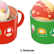 サーティワン×スーパーマリオコラボに、「スーベニアカップペアセット」が追加！数量限定で7月31日まで販売