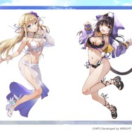 『ヘブバン』逢川めぐみ＆朝倉可憐に、ついに水着が！最大120連ガチャ無料や新コンテンツ「制圧戦」も【「ヘブンバーンズレッド2.5thフェス」レポ】