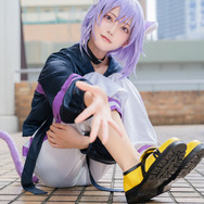 猫又おかゆ「ホロライブ」／うさぎもち（@usagimochi_cos）