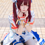 モデル／苺川しう（X：@ichikawa_siu）、撮影／tama（X：@tama_0811_）