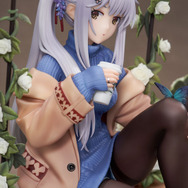 美少女がブランコでのんびり…！『雀魂』タイツに包まれた長い脚を魅せる「八木唯」が絆最大レベルの姿でフィギュアに