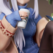 美少女がブランコでのんびり…！『雀魂』タイツに包まれた長い脚を魅せる「八木唯」が絆最大レベルの姿でフィギュアに