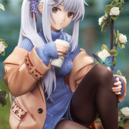 美少女がブランコでのんびり…！『雀魂』タイツに包まれた長い脚を魅せる「八木唯」が絆最大レベルの姿でフィギュアに