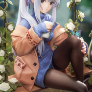 美少女がブランコでのんびり…！『雀魂』タイツに包まれた長い脚を魅せる「八木唯」が絆最大レベルの姿でフィギュアに