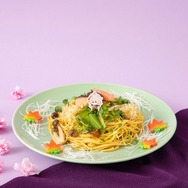 小さい神里綾華やパイモンに癒やされる！「原神minini」カフェの風舞うパスタや珊瑚のパフェが美味しそう