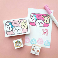 「ちいかわ」の年賀はんこで、新年を楽しく！へび年にあわせた「招福だるま」「しめなわ」など全6種類