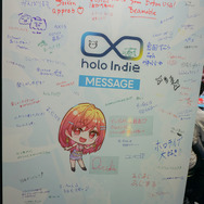 「holo Indie 応援大使」一条莉々華の描き下ろしパネルも！試遊タイトルが盛りだくさんな「holo Indie」ブースレポート【BitSummit Drift】