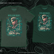 『メタルギア』歴代の主人公が鮮やかに描かれる！オフィシャルコラボTシャツのスネークや雷電が痺れるカッコ良さ