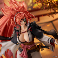『ギルティギア ストライヴ』梅喧がフィギュアに！キセルを持った凛々しい姿、台座の畳には紅葉が舞い散る