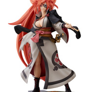 『ギルティギア ストライヴ』梅喧がフィギュアに！キセルを持った凛々しい姿、台座の畳には紅葉が舞い散る