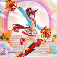 『ウマ娘』大胆なヘソ出しチア衣装の「ナイスネイチャ」フィギュア、予約締切が迫る！照れ笑いを浮かべながらも「元気出るかなぁ～…いや出ろ！」