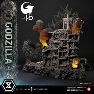 お値段、約36万円の「ゴジラ」がリアルすぎ！全高約70cmの超巨大ジオラマフィギュアで、崩れゆく銀座をも再現